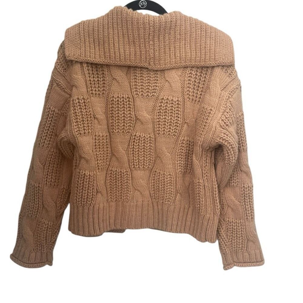 Universal Thread Cable Knit Open Front Cardigan S… - image 3